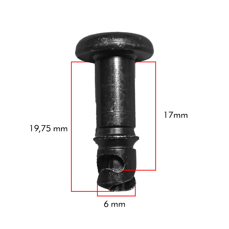 KIT TORNILLO RAPIDO M6X17MM CABEZA PLANA GRAPA PARA REMACHAR KIT TORNILLO RAPIDO M6X17MM CABEZA PLANA GRAPA PARA REMACHAR